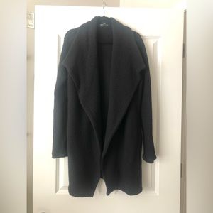 James Perse Black Blanket Cardigan Size 3 (M/L)